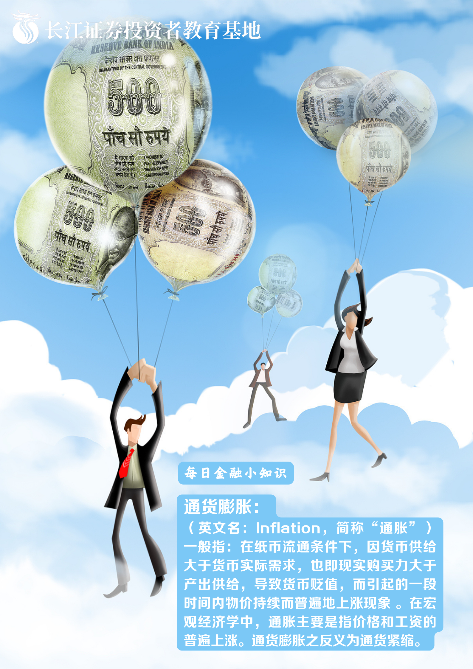 新手入门|【海报】每日金融小知识-通货膨胀