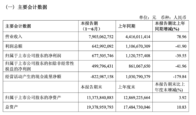 石头科技半年报：营收大增利润下滑