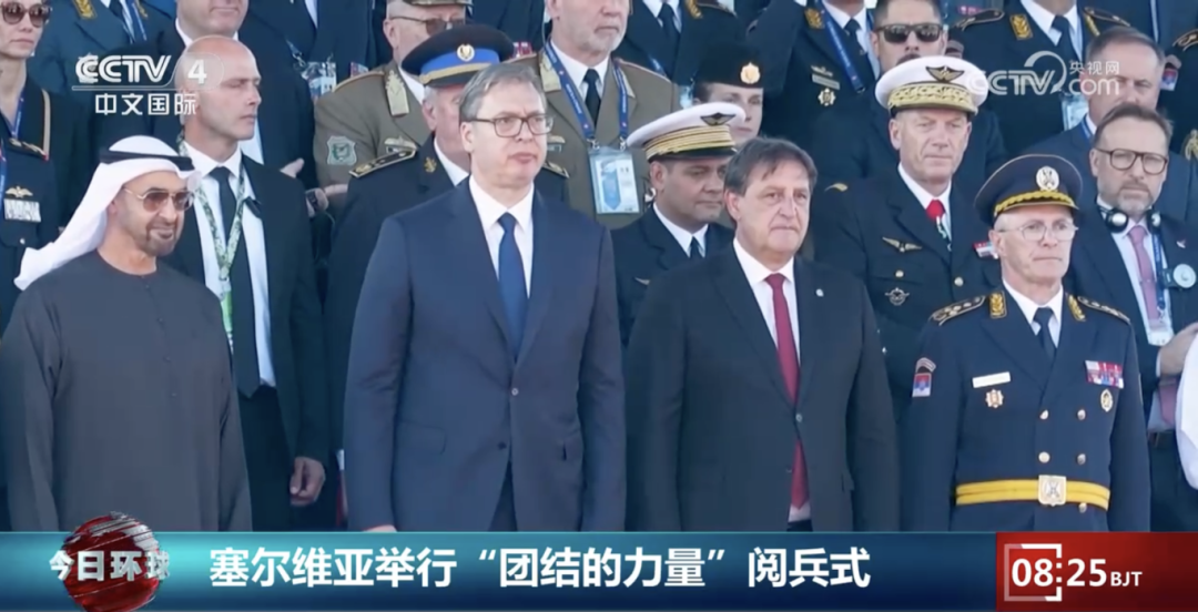 中国红旗系列导弹亮相塞尔维亚阅兵