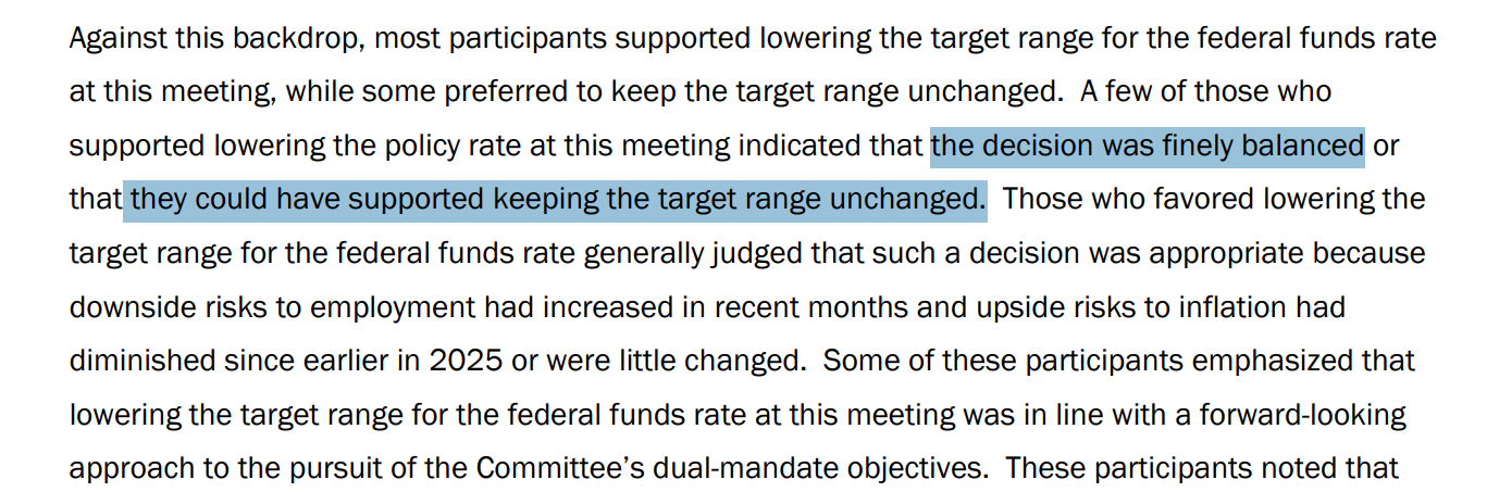 美联储降息背后暗藏重大分歧