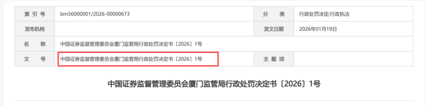 路桥信息财务造假被重罚